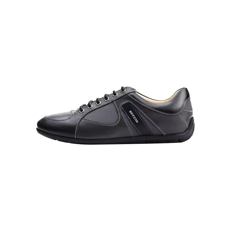 ZOTENO Golf Shoes Men Low-Top Black