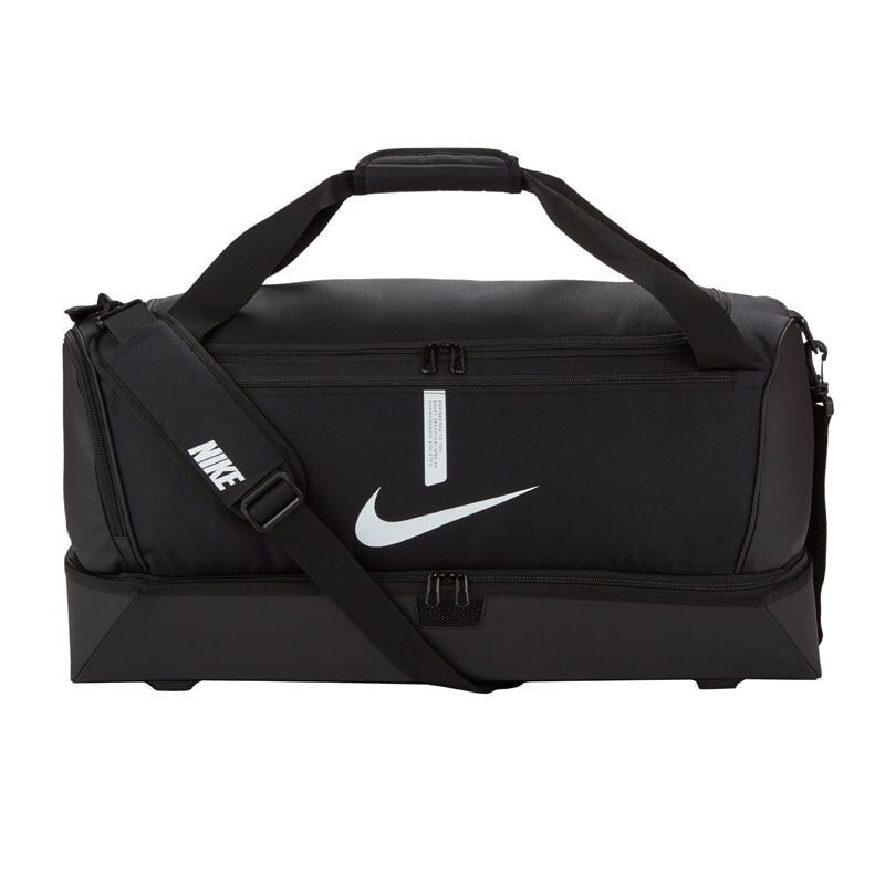Спортивная сумка Nike Academy Team Hardcase CU8087-010 черная с логотипом