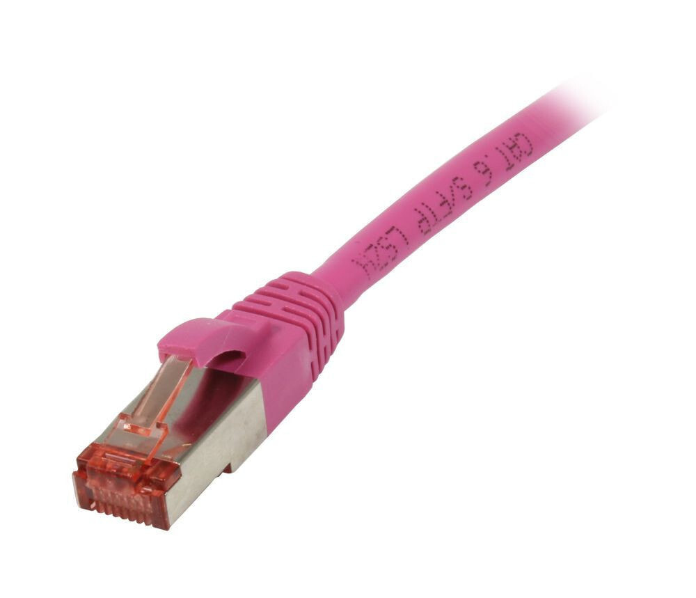 Synergy 21 S216996 сетевой кабель 10 m Cat6 S/FTP (S-STP) Пурпурный