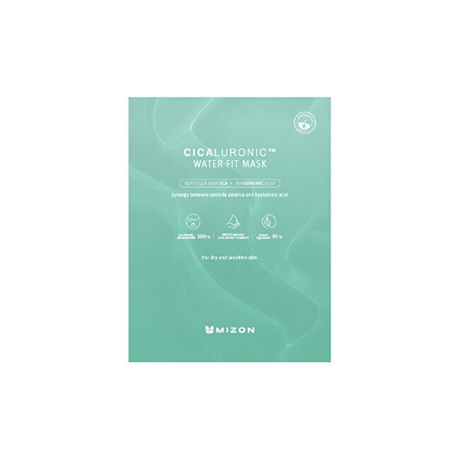 Moisturizing face mask with hyaluronic acid Cicaluronic (Water Fit Mask) 24 g