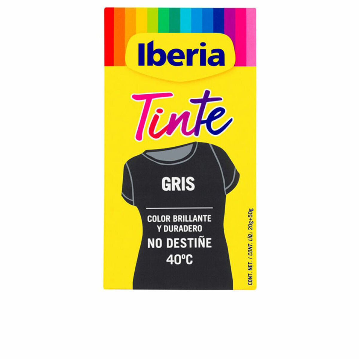 Clothes Dye Tintes Iberia Grey 70 g