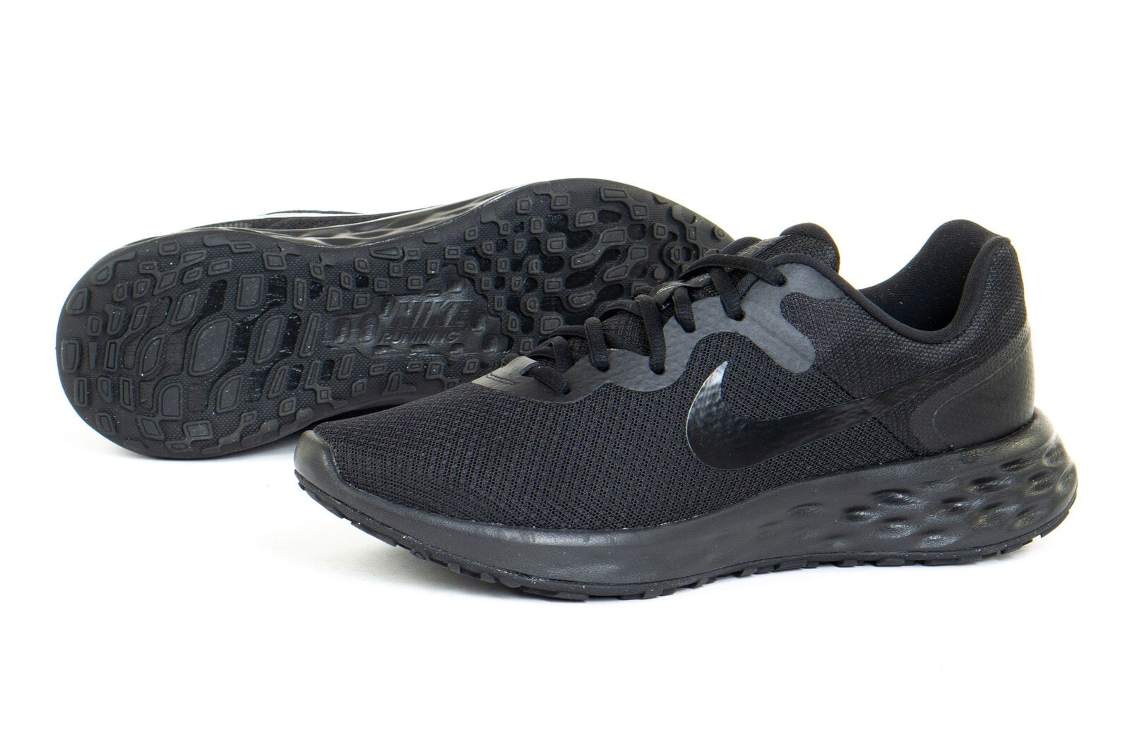 Мужские кроссовки спортивные для бега черные текстильные низкие Nike DC3728-001