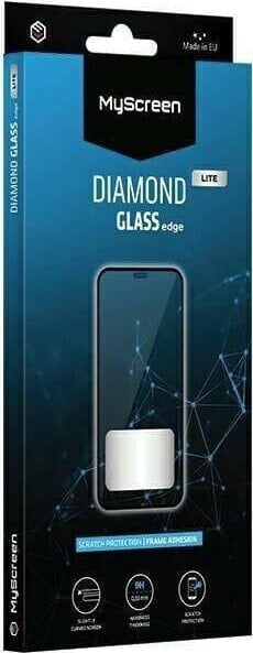 MyScreen Protector MS Diamond Glass Edge Lite FG HMD Skyline czarny/black Full Glue