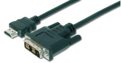 ASSMANN Electronic AK-330300-020-S видео кабель адаптер 2 m HDMI DVI-D Черный