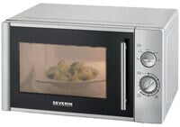 SEVERIN MW 7772 - Countertop - Solo microwave - 28 L - 900 W - Rotary - Silver