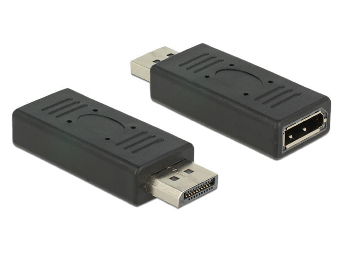 DeLOCK 2xDisplayport 1.2 Displayport 1.2 Черный 65691