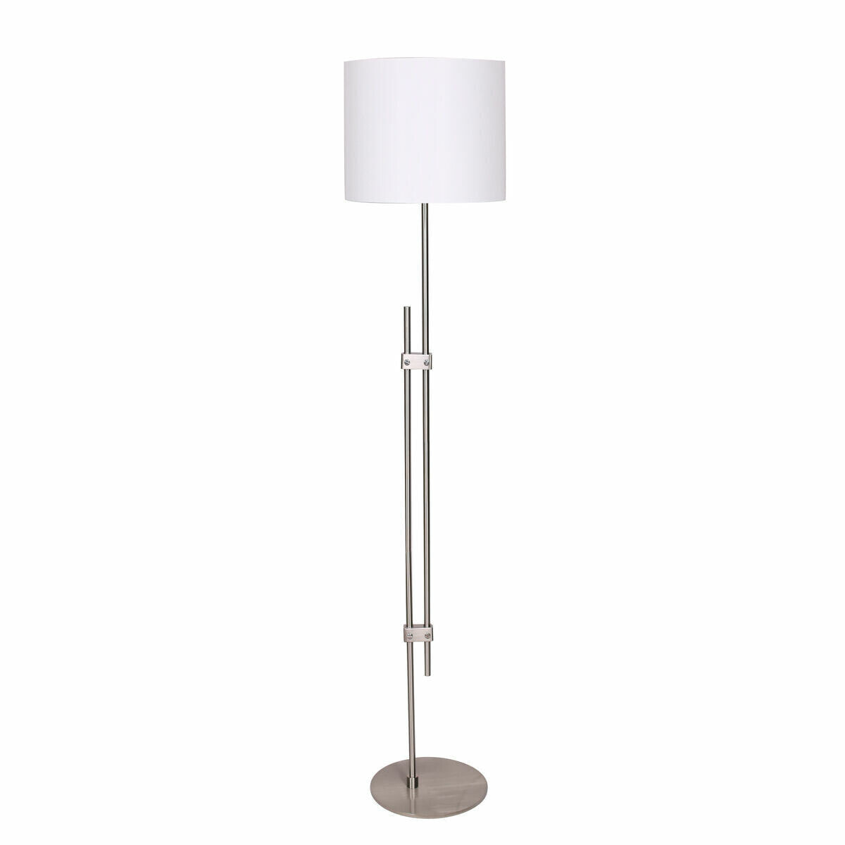 Floor Lamp DKD Home Decor Silver Metal (30 x 30 x 148 cm)