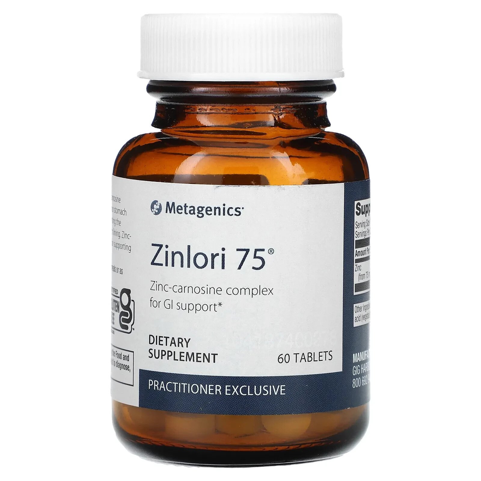 Zinlori 75, 60 Tablets