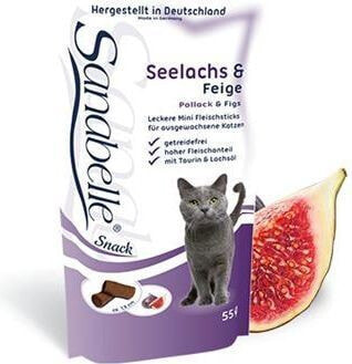 Лакомство для кошек Bosch Tiernahrung SANABELLE 55g Snack MINTAJ&FIGA