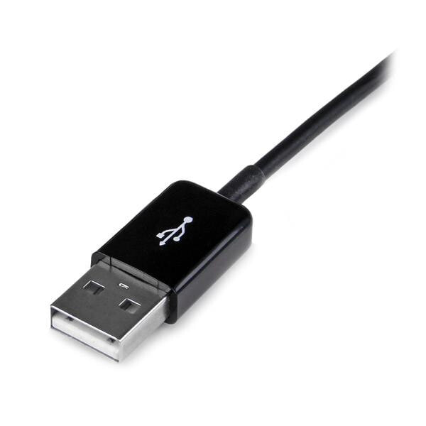 StarTech.com USB2SDC2M USB кабель 2 m USB A Черный