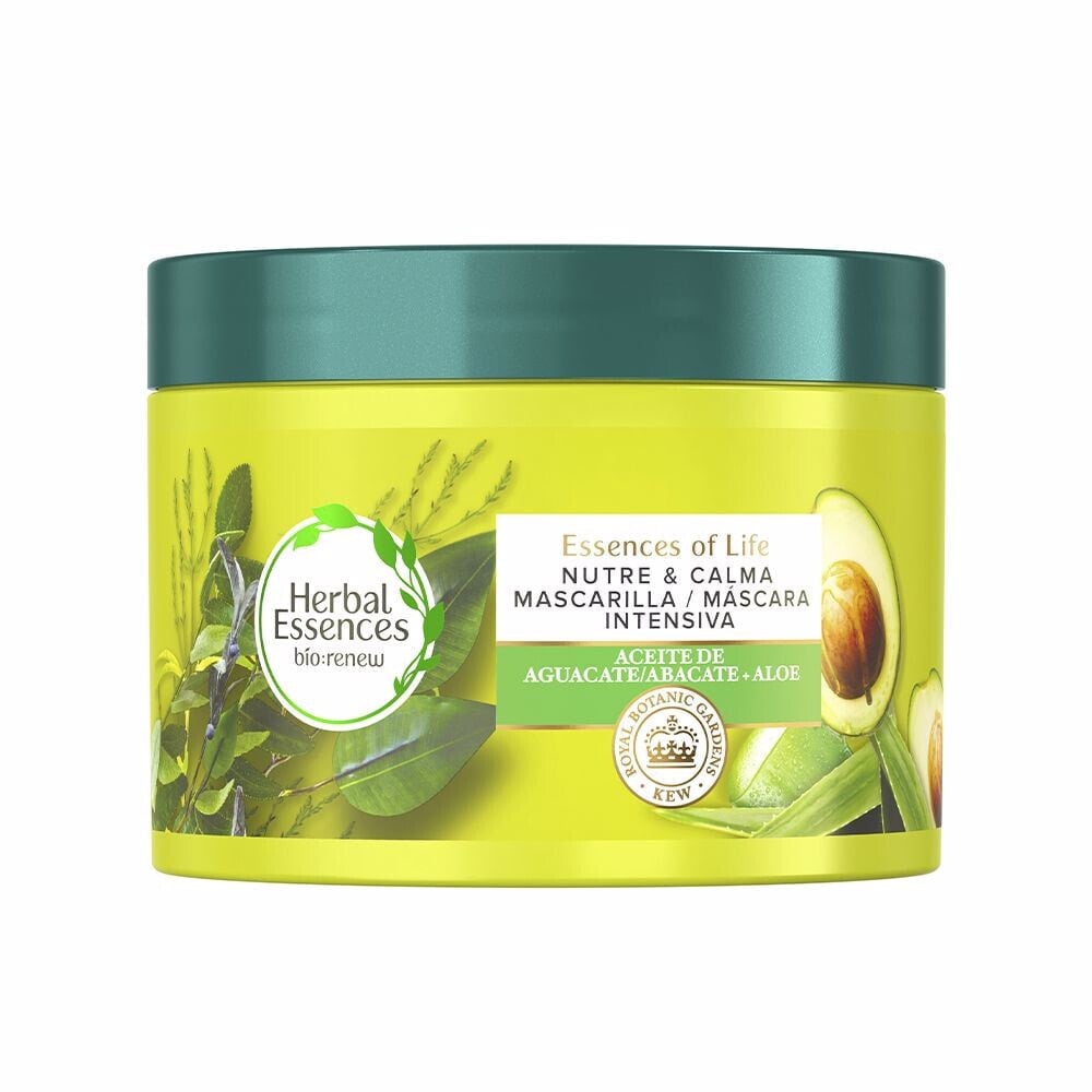 Herbal Nourishing Hair Mask Питательная и успокаивающая маска с авокадо и алоэ вера 450 мл