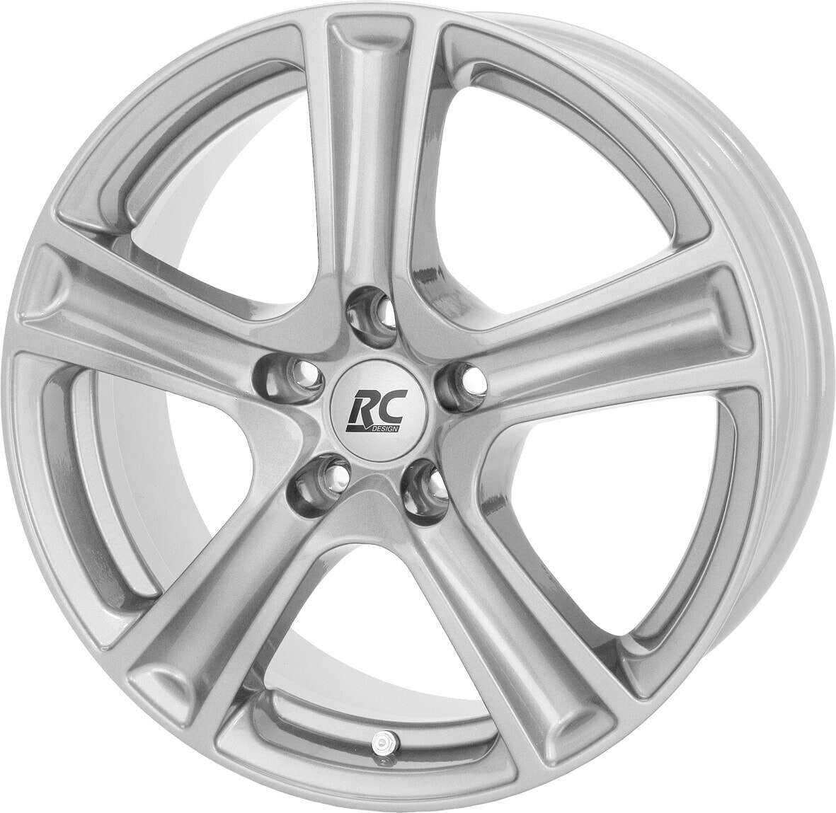 Колесный диск литой RC-Design RC19 kristallsilber lackiert 7x16 ET32 - LK5/108 ML65.1