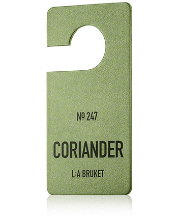 L:A BRUKET Home Fragrance 247 Fragrance Tag Coriander