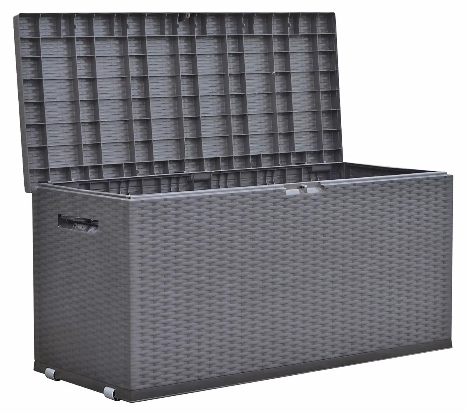 Auflagenbox Rattan Optik