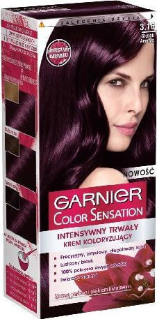 Garnier Color Sensation Permanent Hair Color 3.16 Насыщенная перманентная крем-краска для волос, оттенок аметист