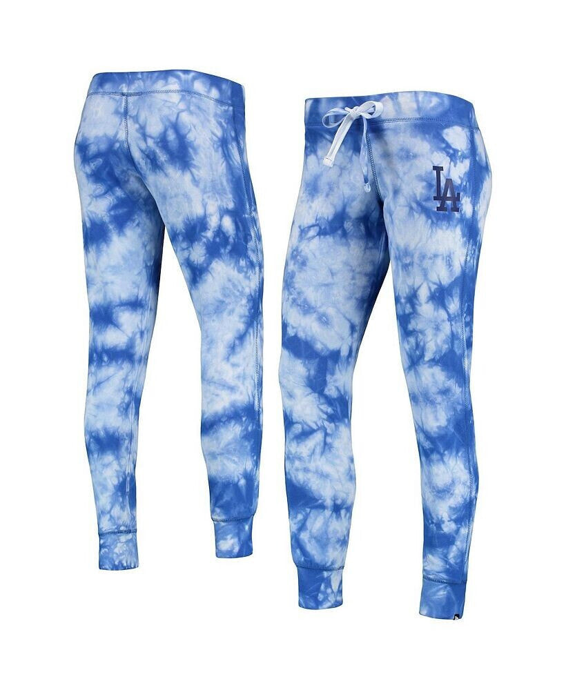 New Era women's Royal Los Angeles Dodgers Tie-Dye Jogger Pants