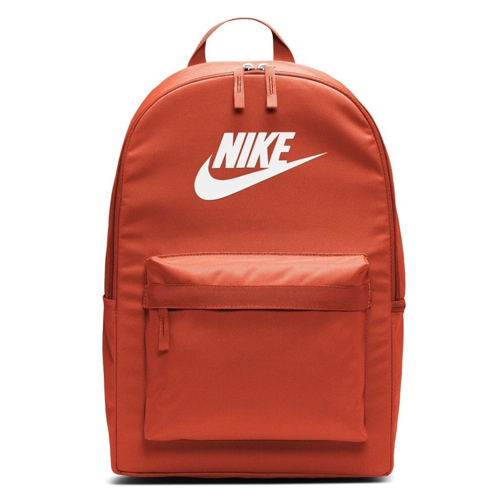 Рюкзак мужской оранжевый с логотипом Nike Heritage 20
