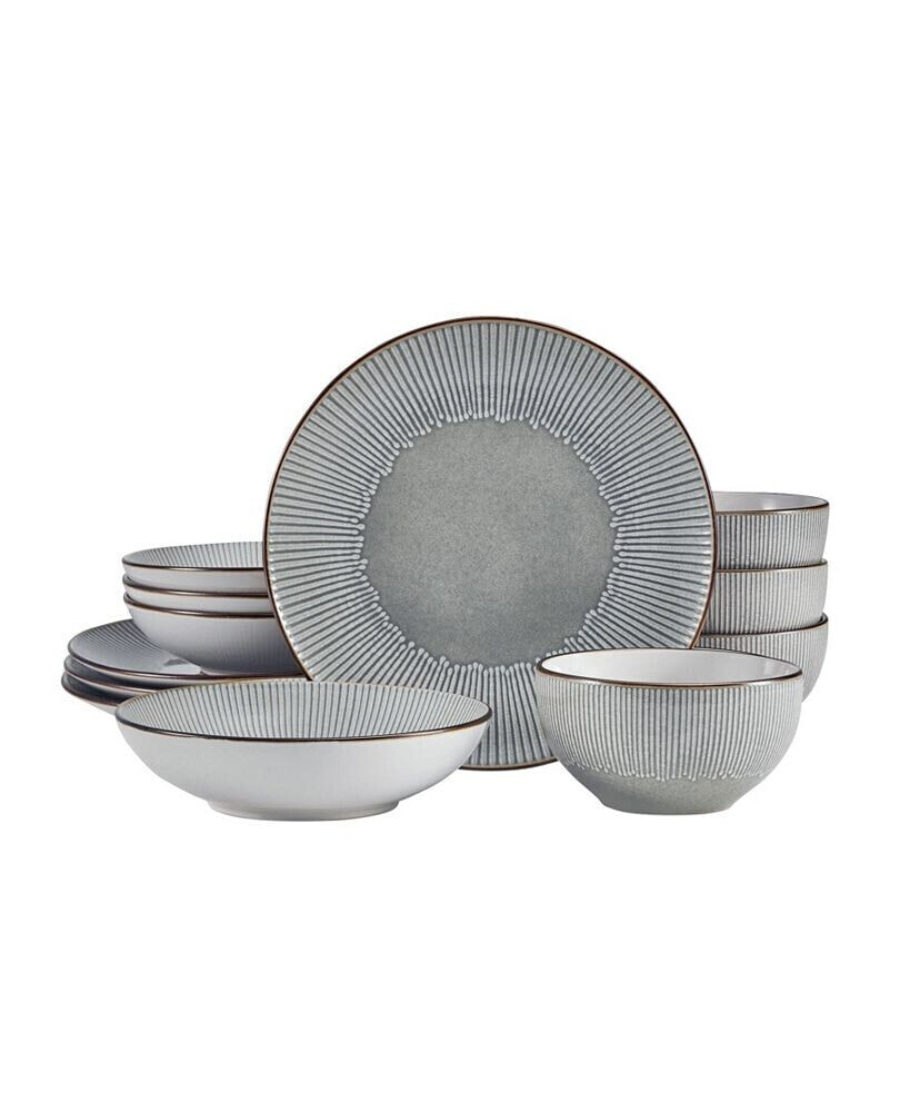 Arlie 12 Piece Dinnerware Set