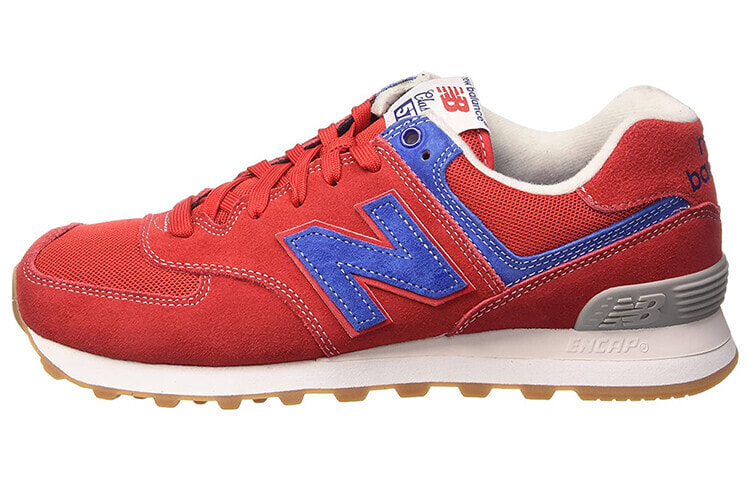 New Balance NB 574 低帮 跑步鞋 男款 红蓝色 / Кроссовки New Balance NB 574 ML574WTR