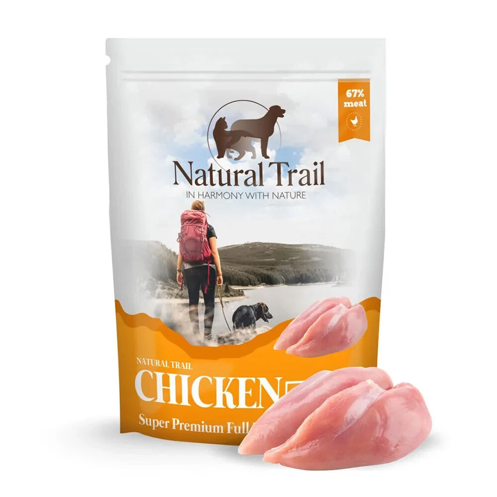 NATURAL TRAIL Pouch chicken wet dog food 500g