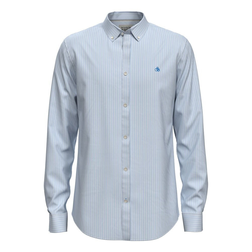 SCOTCH & SODA Essential Poplin Long Sleeve Shirt