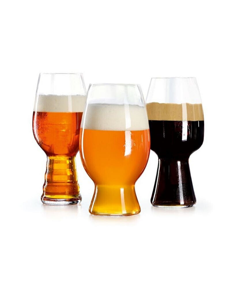 Spiegelau craft Beer Tasting Kit Glasses, Set of 3