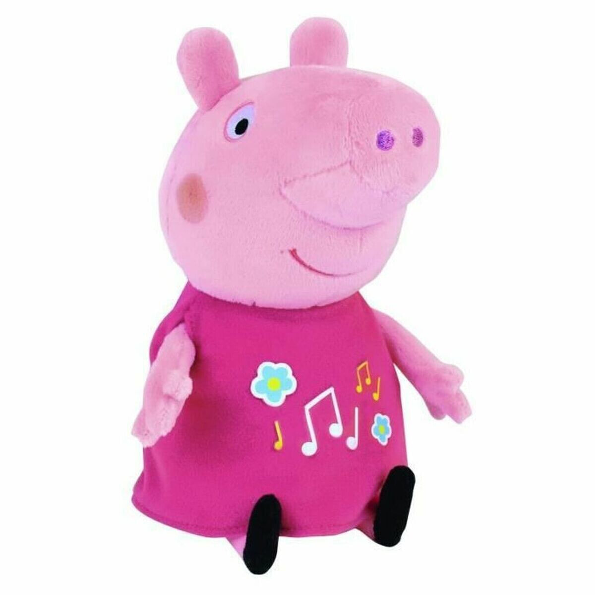Musical Plush Toy Jemini Peppa Pig Pink 25 cm