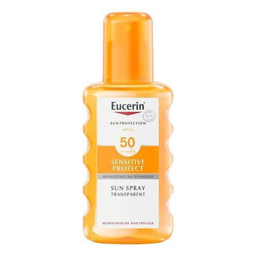 Eucerin Sensetive Protect Sun Spray SPF50 Солнцезащитный спрей для чувстрительной кожи 200 мл