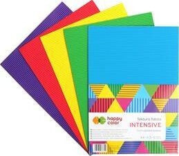Happy Color Corrugated cardboard A4 / 5K mix Intensive HAPPY COLOR