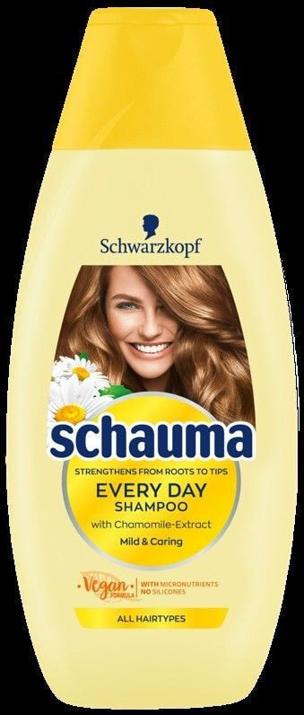 Schwarzkopf Schauma Every Day Shampoo  Ежедневный шампунь для всех типов волос 400 мл