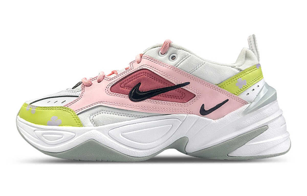 Nike M2K Chunky Sneakers Women's Low-Top Pink/Green