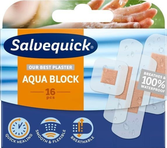 Пластырь Cederroth Salvequick Aqua Block 1op. (16 szt.)