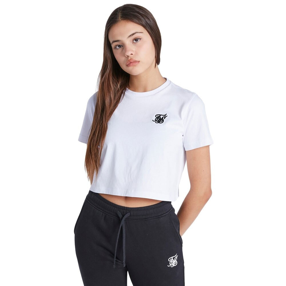 SIKSILK Essentials Cropped short sleeve T-shirt