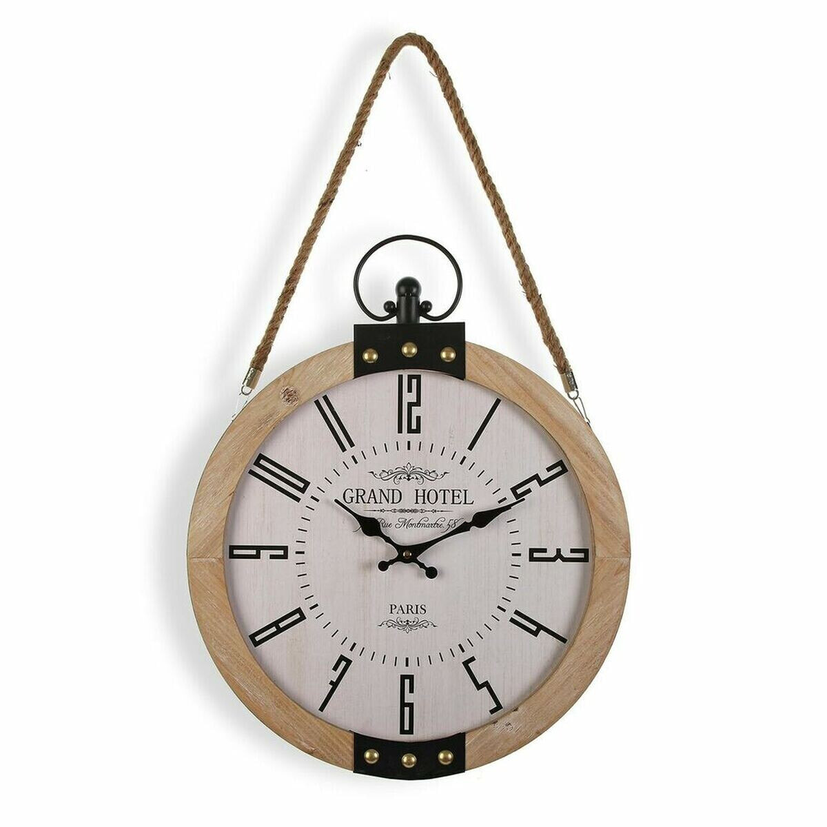 Настенное часы Grand Hotel Versa BL Деревянный MDF (40 x 6,5 x 47 cm)