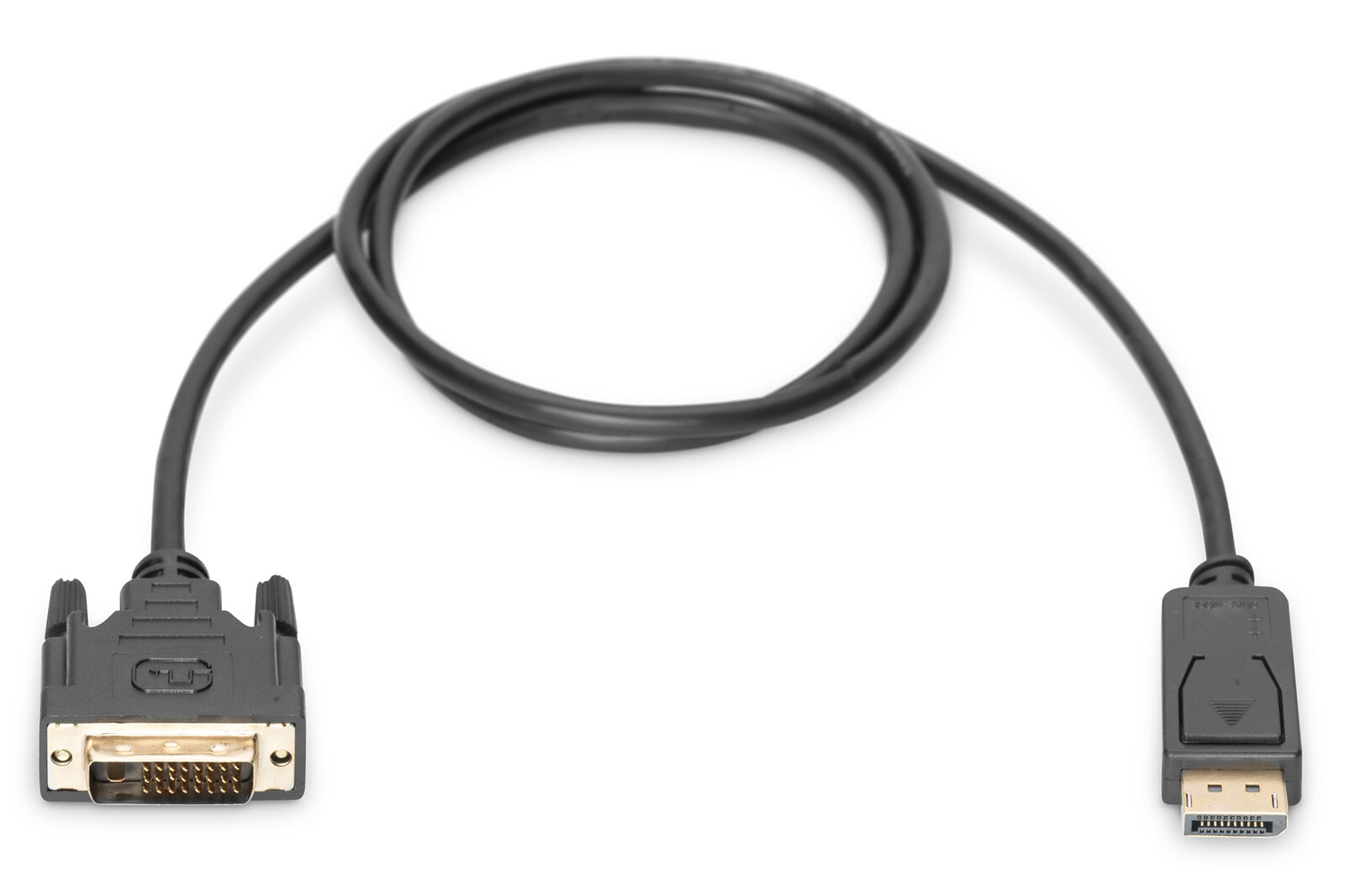 ASSMANN Electronic AK-340301-010-S видео кабель адаптер 1 m DisplayPort DVI-D Черный