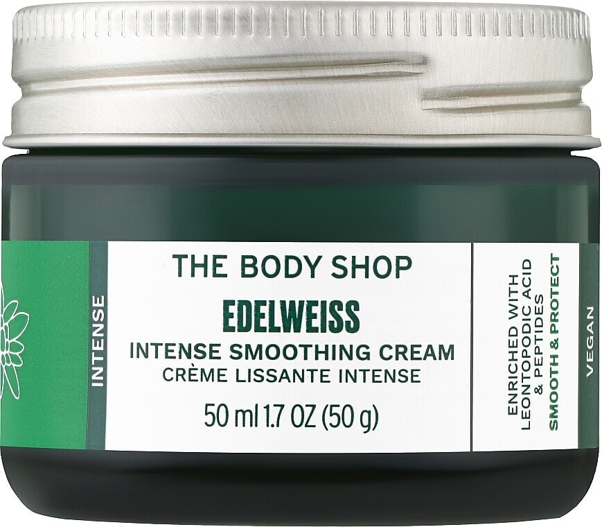 Intensiv glättende Tagescreme - The Body Shop Edelweiss Intense Smoothing Day Cream