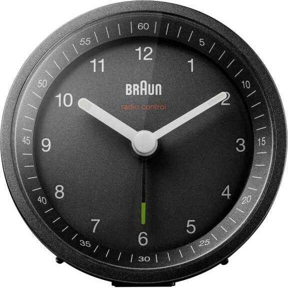 Braun BC 07 B-DCF alarm clock black (67009)