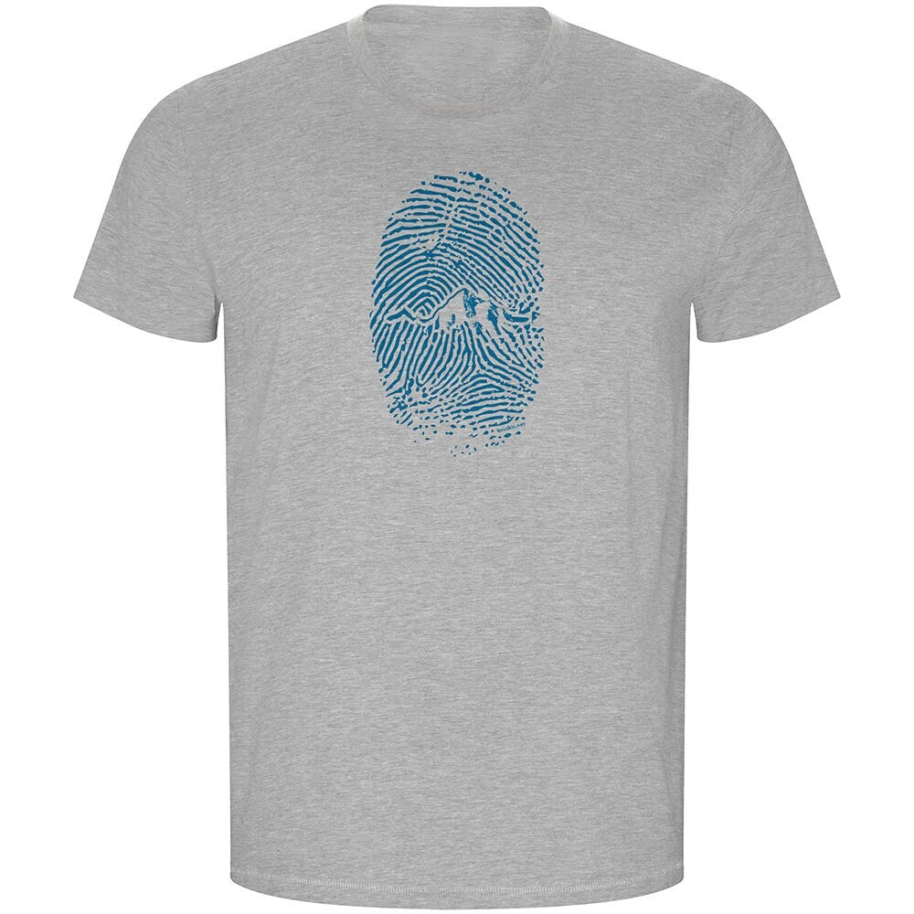 KRUSKIS Mountain Fingerprint ECO Short Sleeve T-Shirt