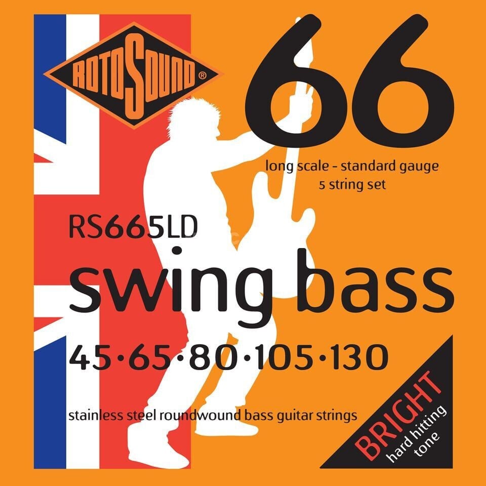 Rotosound Bass Strings RS665LD 45-130 5-String