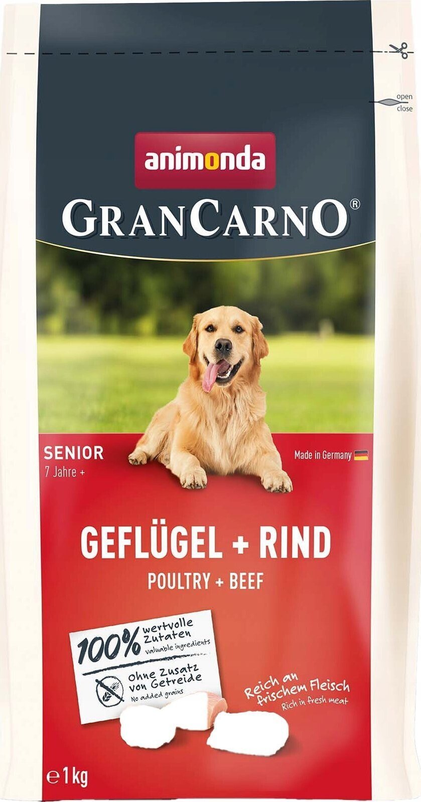 Animonda ANIMONDA Gran Carno Senior Poultry + beef 1kg