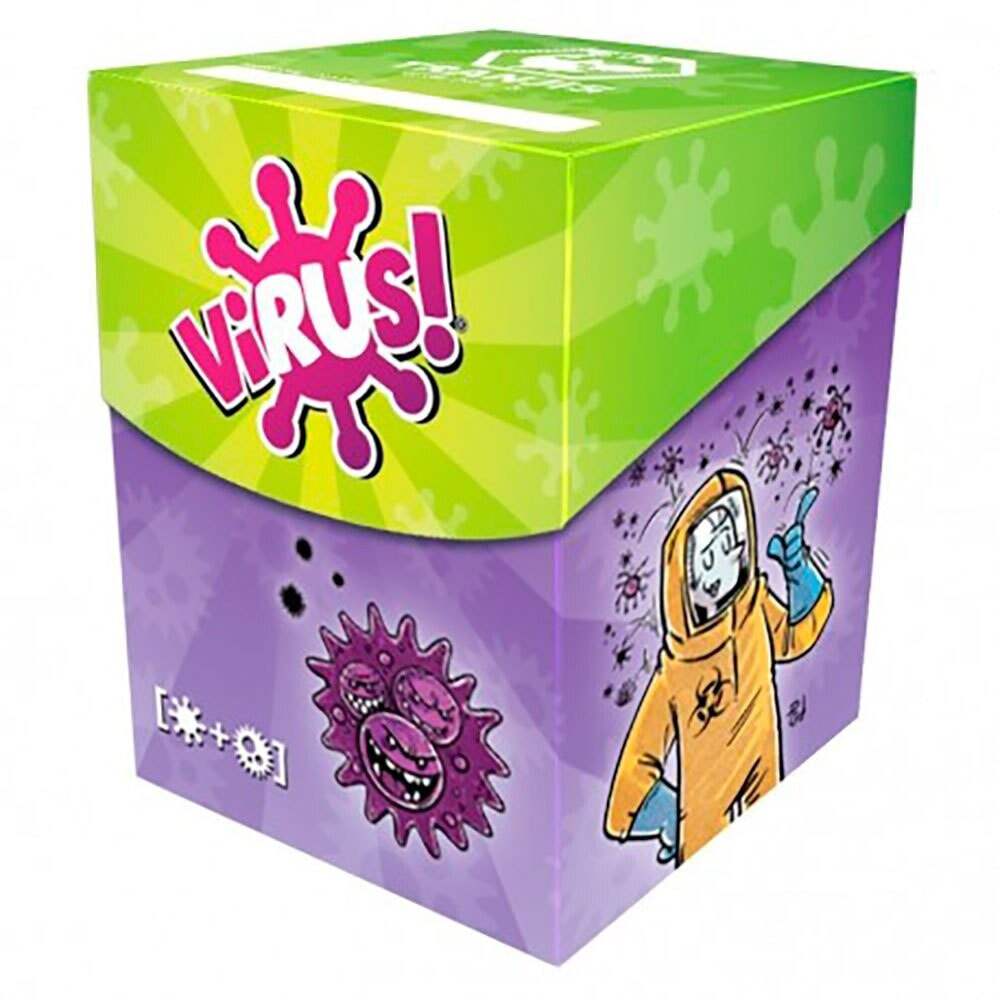 TRANJIS GAMES Virus Box + 120 Premium Covers Board Game