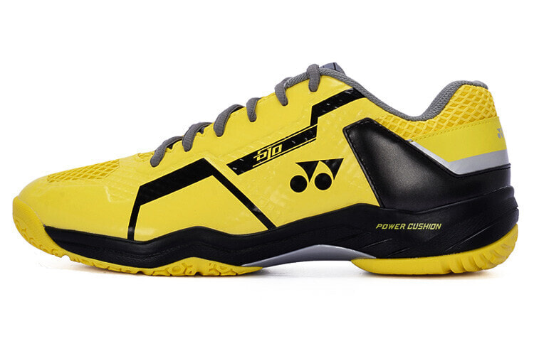 YONEX Power Cushion Badminton Shoes Unisex Low-Top Yellow/Black