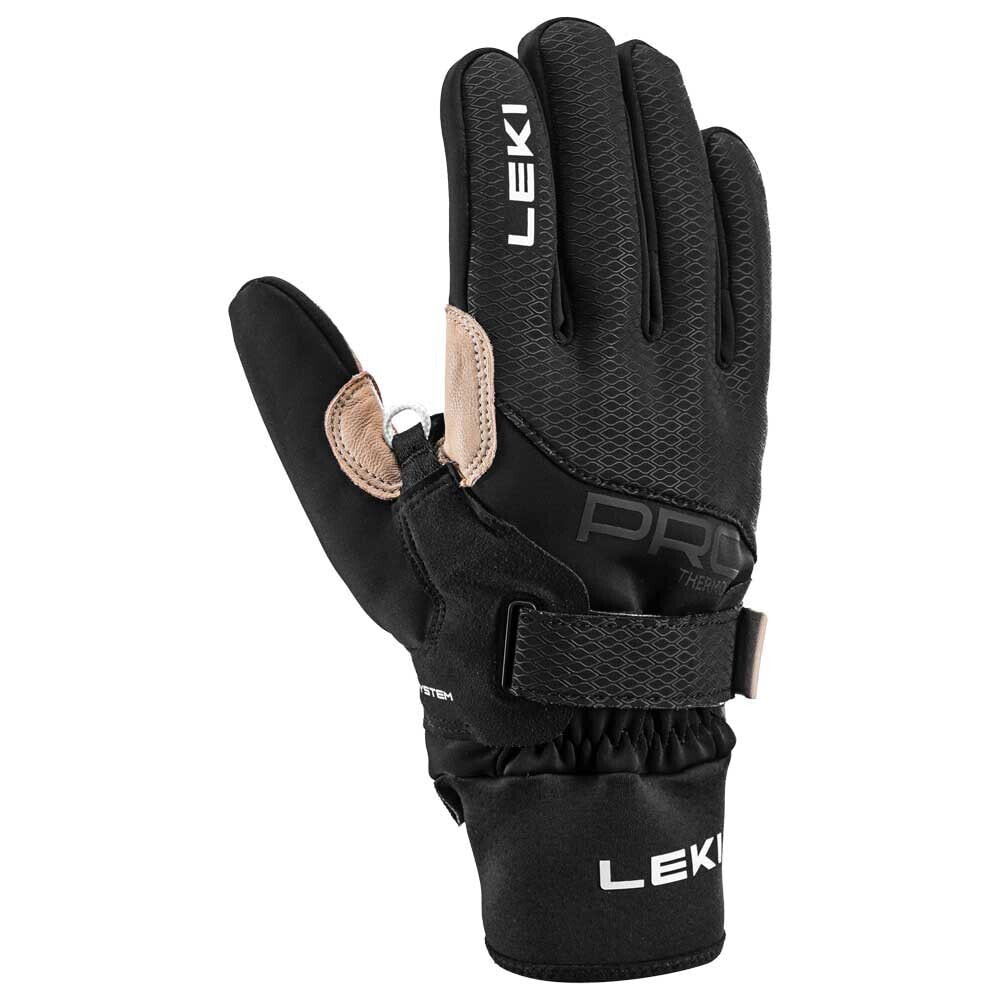 LEKI ALPINO PRC Premium ThermoPlus Shark Gloves