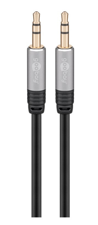 Goobay Plus MP3 Klinke Audio Adapterkabel Stereo 3 m - 3.5 mm Stecker 3-Pin - Audio/Multimedia - 3 m