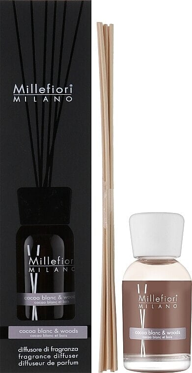 Raumerfrischer Weißer Kakao und Holz - Millefiori Milano White Cocoa And Wood Fragrance Diffuser