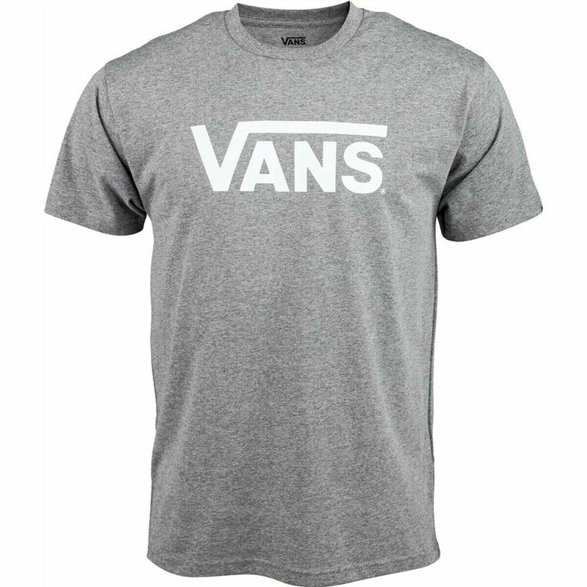 Men’s Short Sleeve T-Shirt Vans Drop V-B M Gray