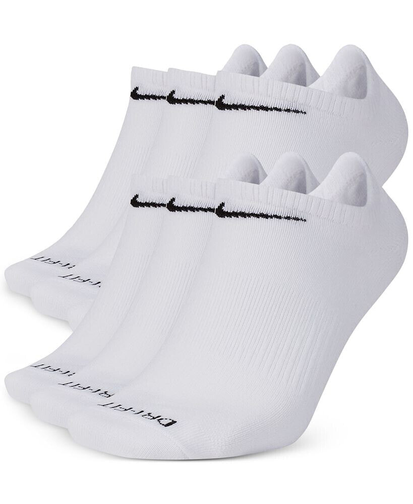 Nike men's Everyday Plus 6-Pk. Lightweight No-Show Training Socks