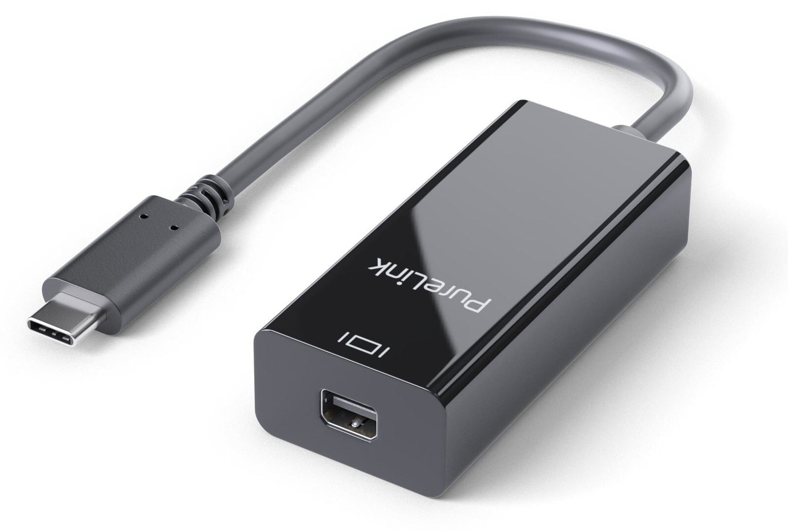 PureLink IS211 кабельный разъем/переходник USB-C Mini DisplayPort Черный