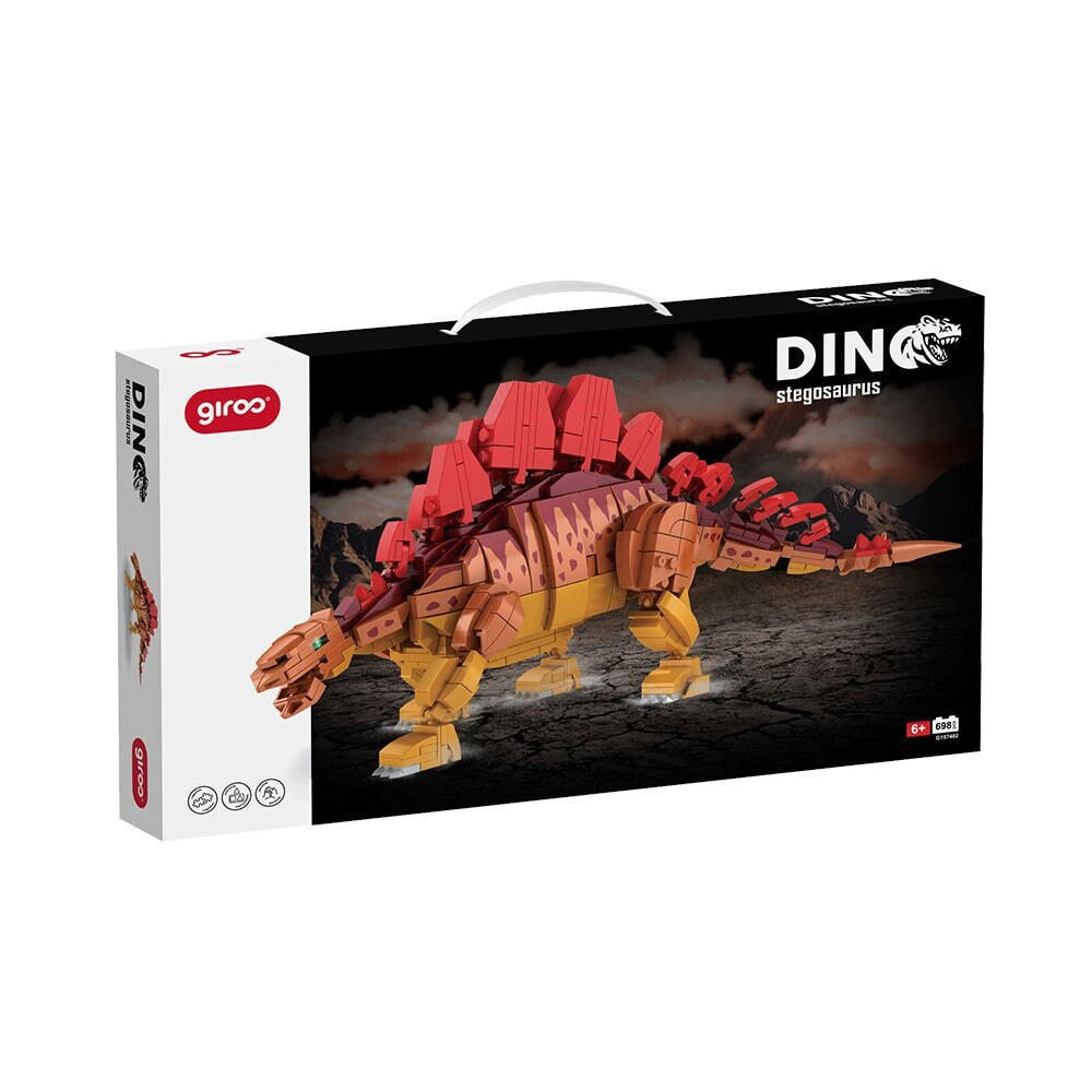 GIROS Dino Stegosaurus Construction Game