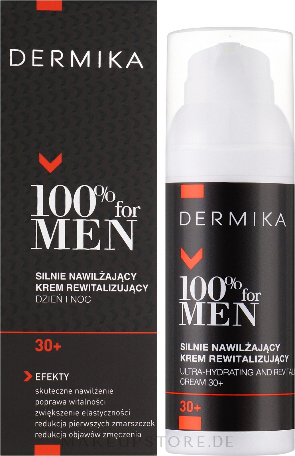 Feuchtigkeitsspendende und regenerierende Gesichtscreme - Dermika Ultra-Hydrating And Revitalizing Cream 30+